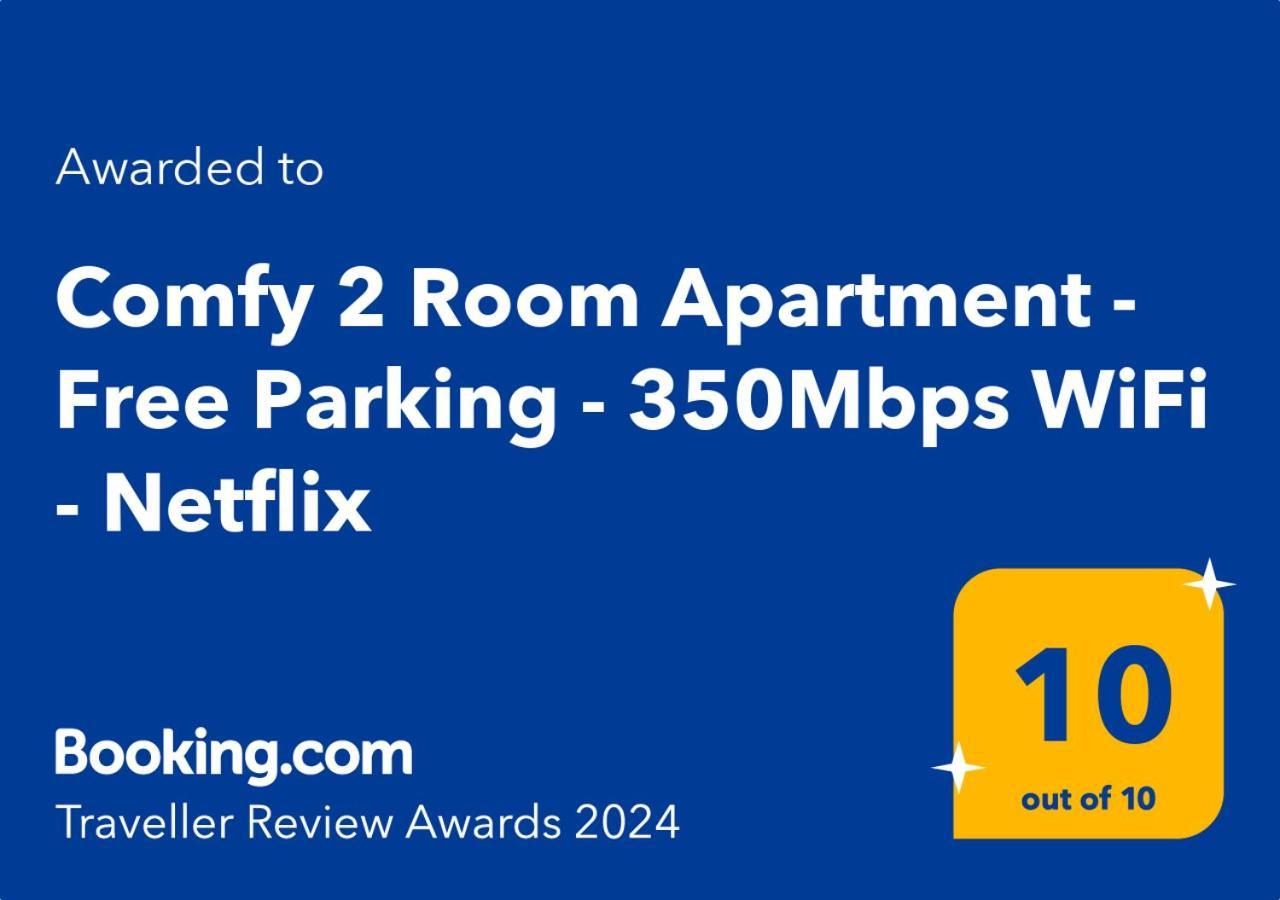 Comfy 2 Room Apartment - Free Parking - 350Mbps Wifi - Netflix Kaunas Bagian luar foto
